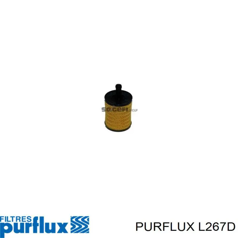 L267D Purflux Масляный фильтр двигателя
