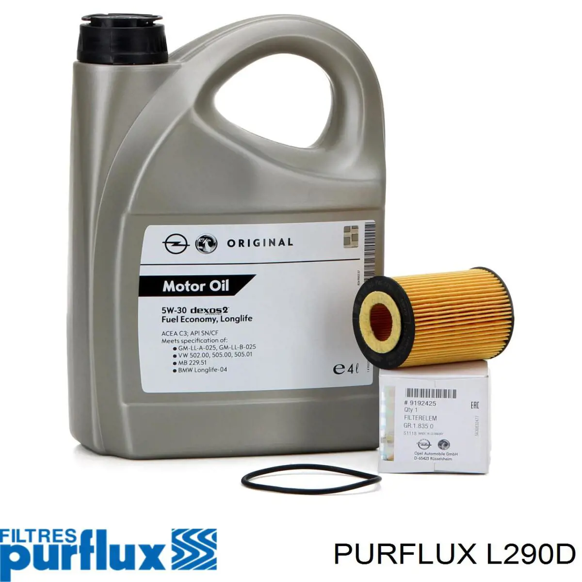 Купить L290D Purflux Фильтр центробежный очистки масла