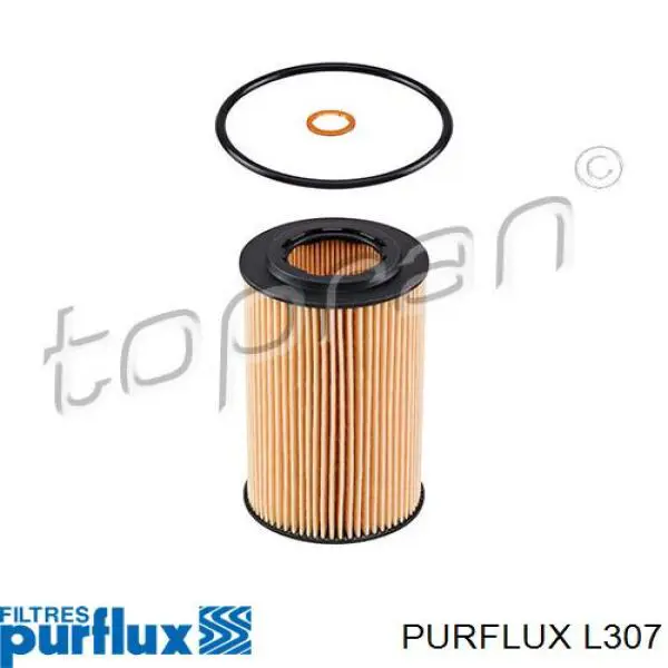 Фильтр очистки масла центробежный Purflux L307 цена, от 6.42 USD