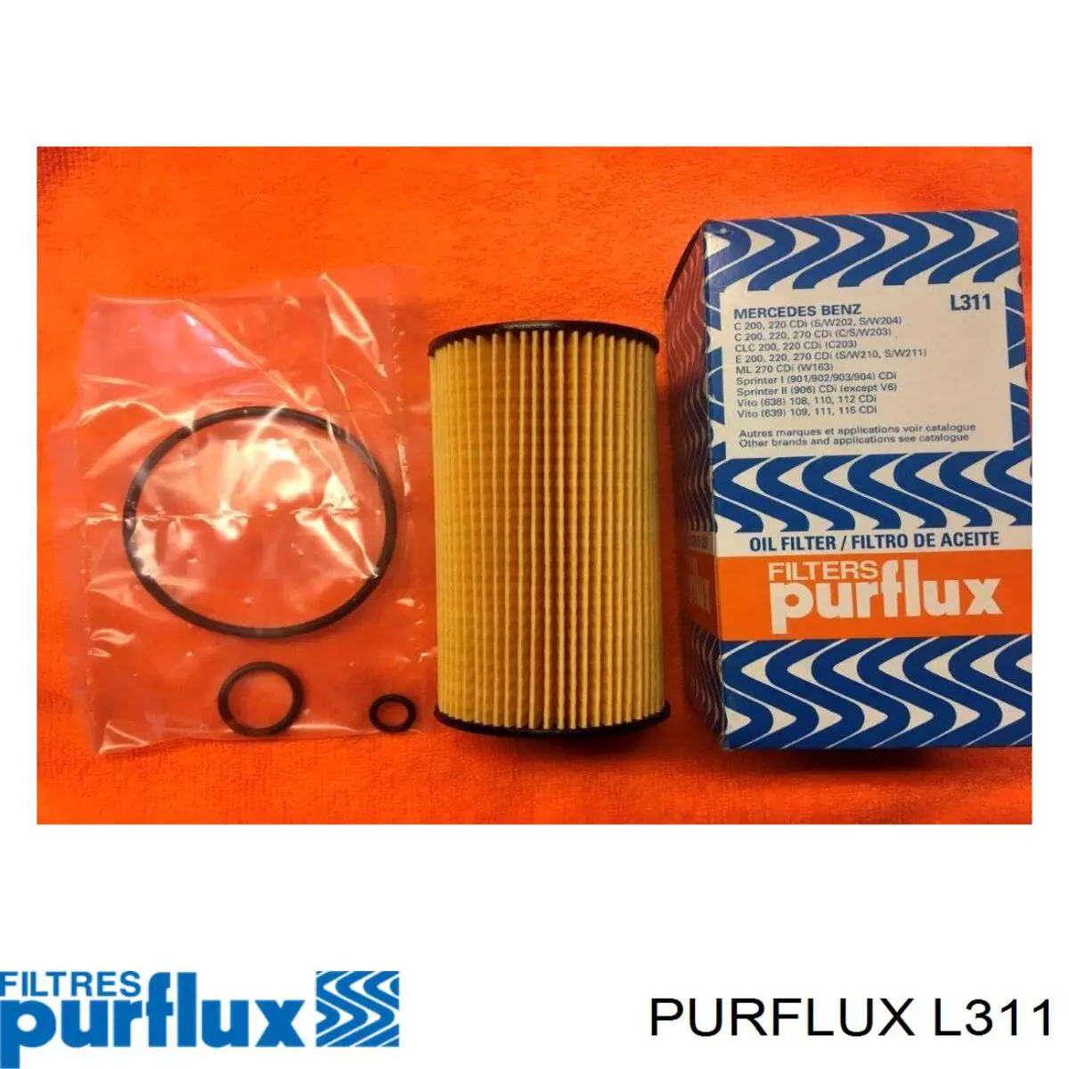 Фильтр очистки масла центробежный Purflux L311 цена, от 5.48 USD