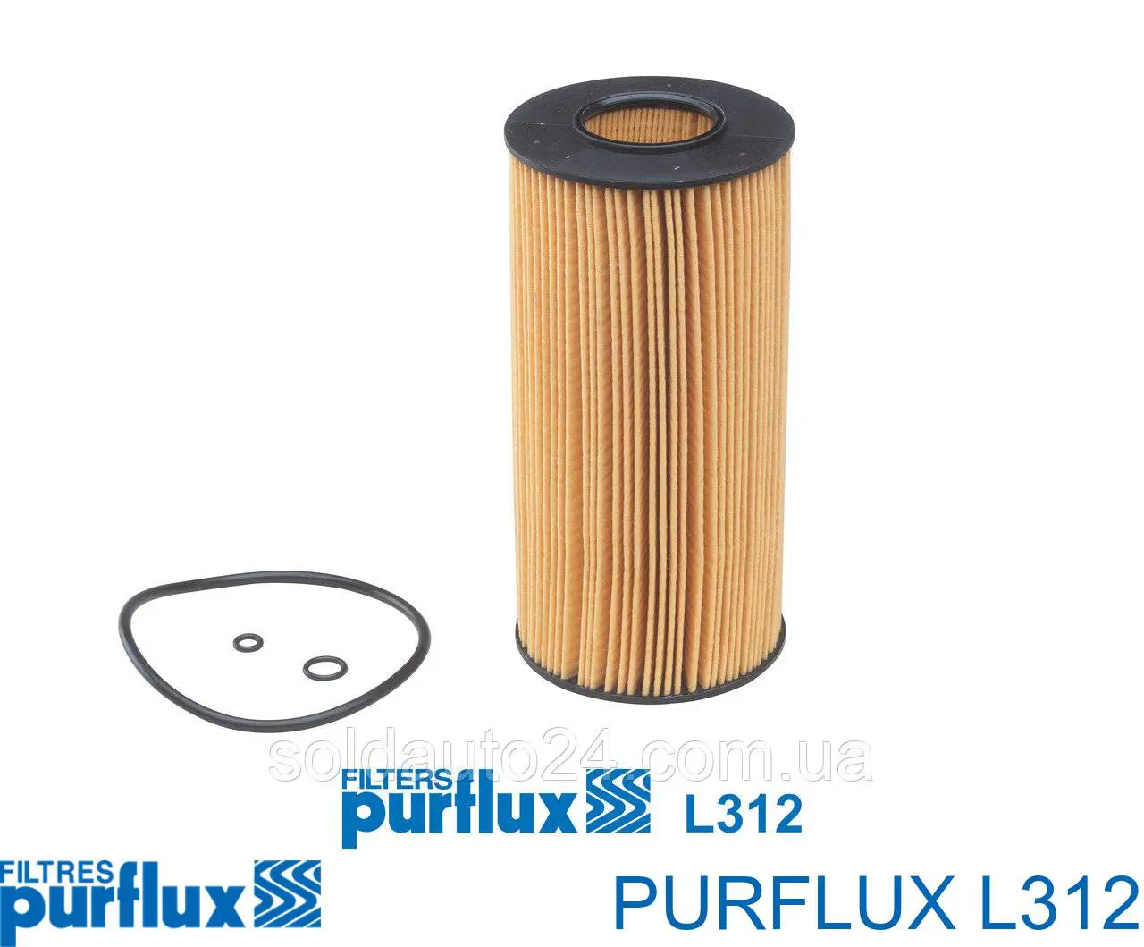 L312 Purflux Масляный фильтр двигателя