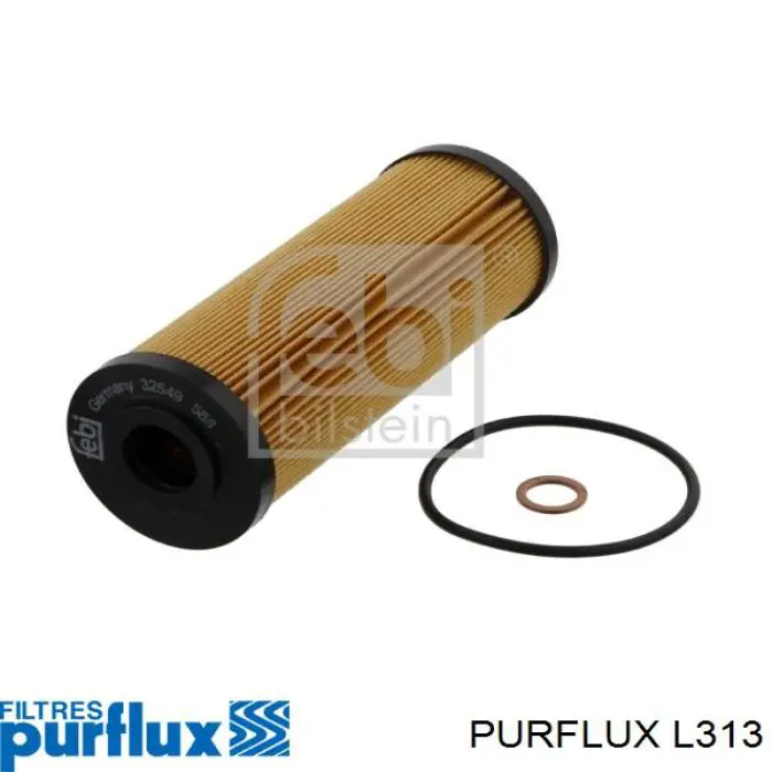 L313 Purflux Масляный фильтр двигателя