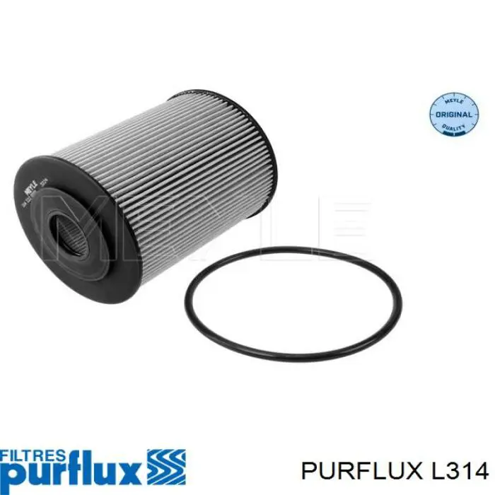 L314 Purflux Масляный фильтр двигателя