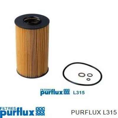 L315 Purflux Масляный фильтр двигателя