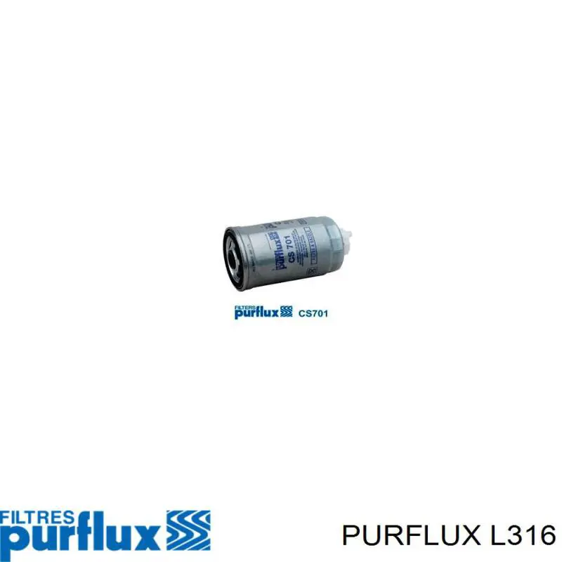 Купить L316 Purflux Фильтр центробежный очистки масла