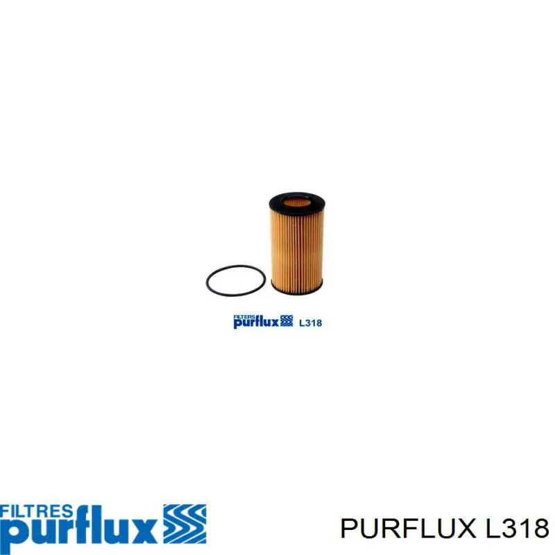 L318 Purflux масляный фильтр