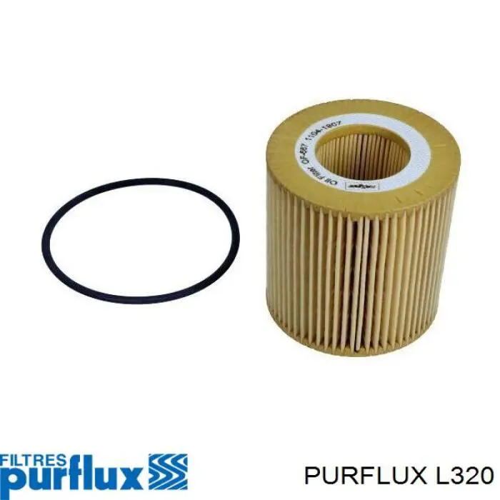 Filtro de aceite L320 Purflux