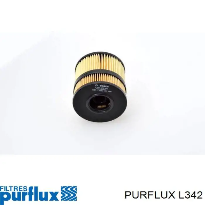 L342 Purflux масляный фильтр
