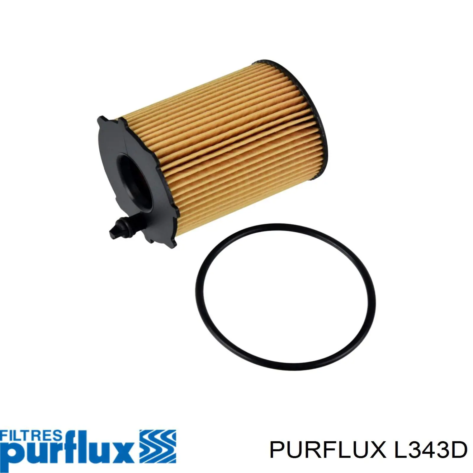 Filtro de aceite L343D Purflux