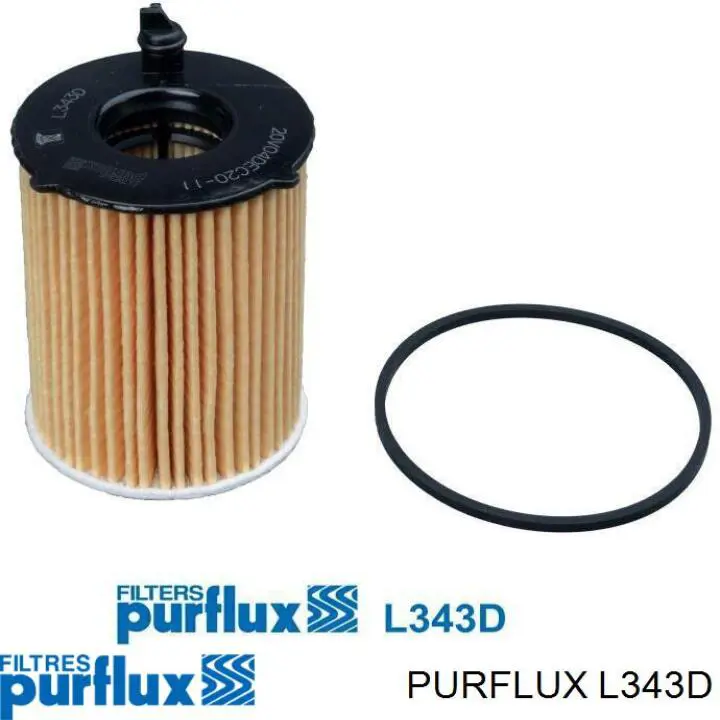 L343D Purflux масляный фильтр