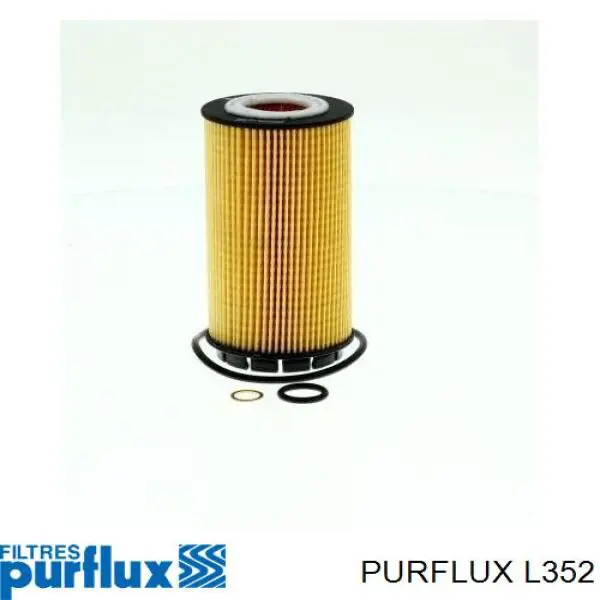 L352 Purflux Масляный фильтр двигателя