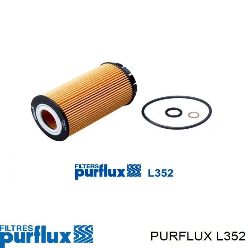 Filtro de aceite L352 Purflux