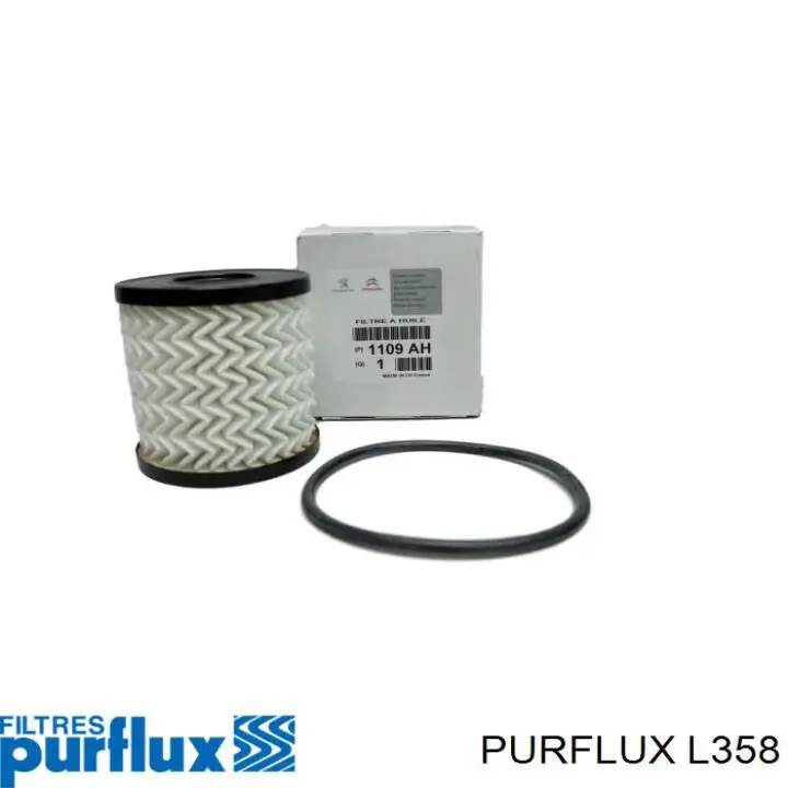 Filtro de aceite L358 Purflux