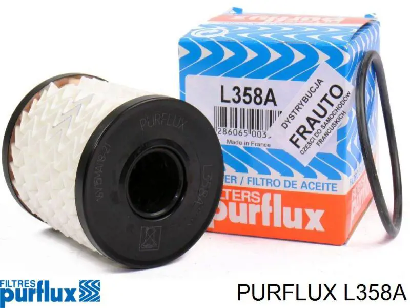 L358A Purflux Масляный фильтр двигателя