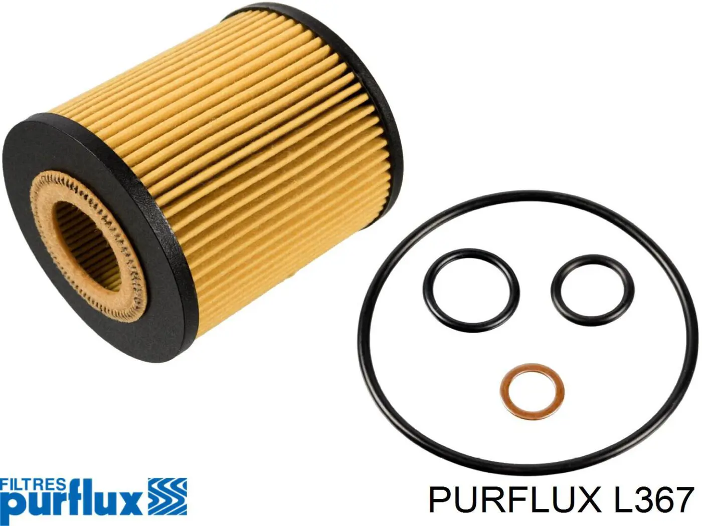 L367 Purflux Масляный фильтр двигателя