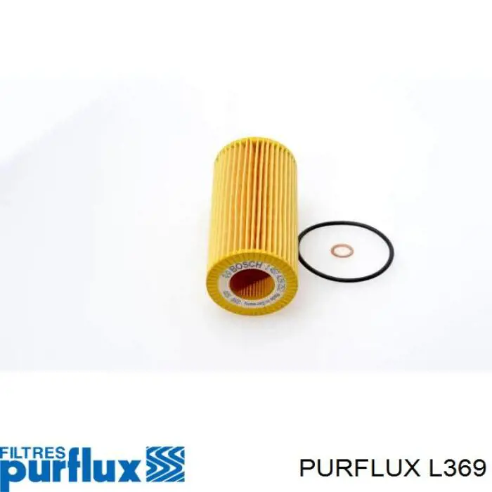 L369 Purflux Масляный фильтр двигателя