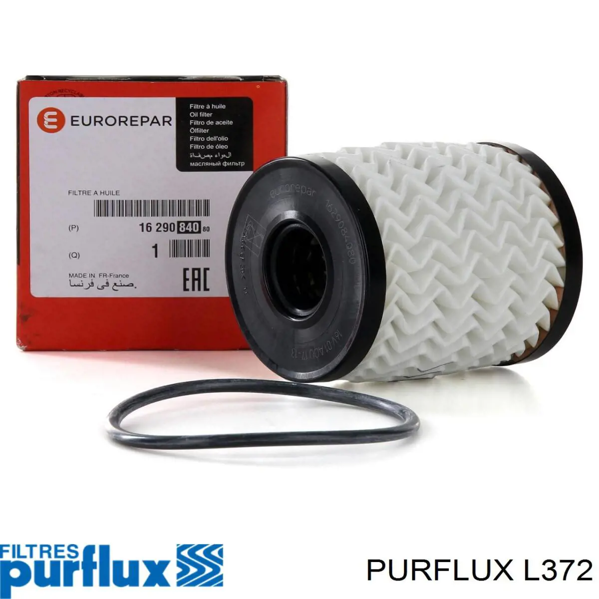 Масляный фильтр L372 Purflux
