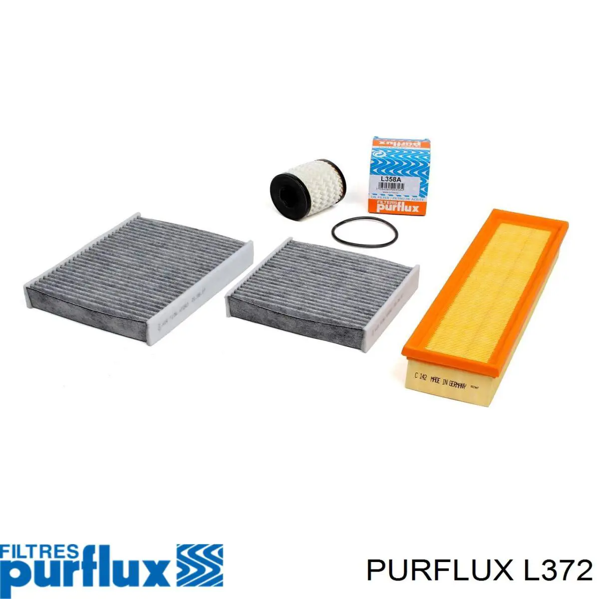 Фильтр масла Purflux L372