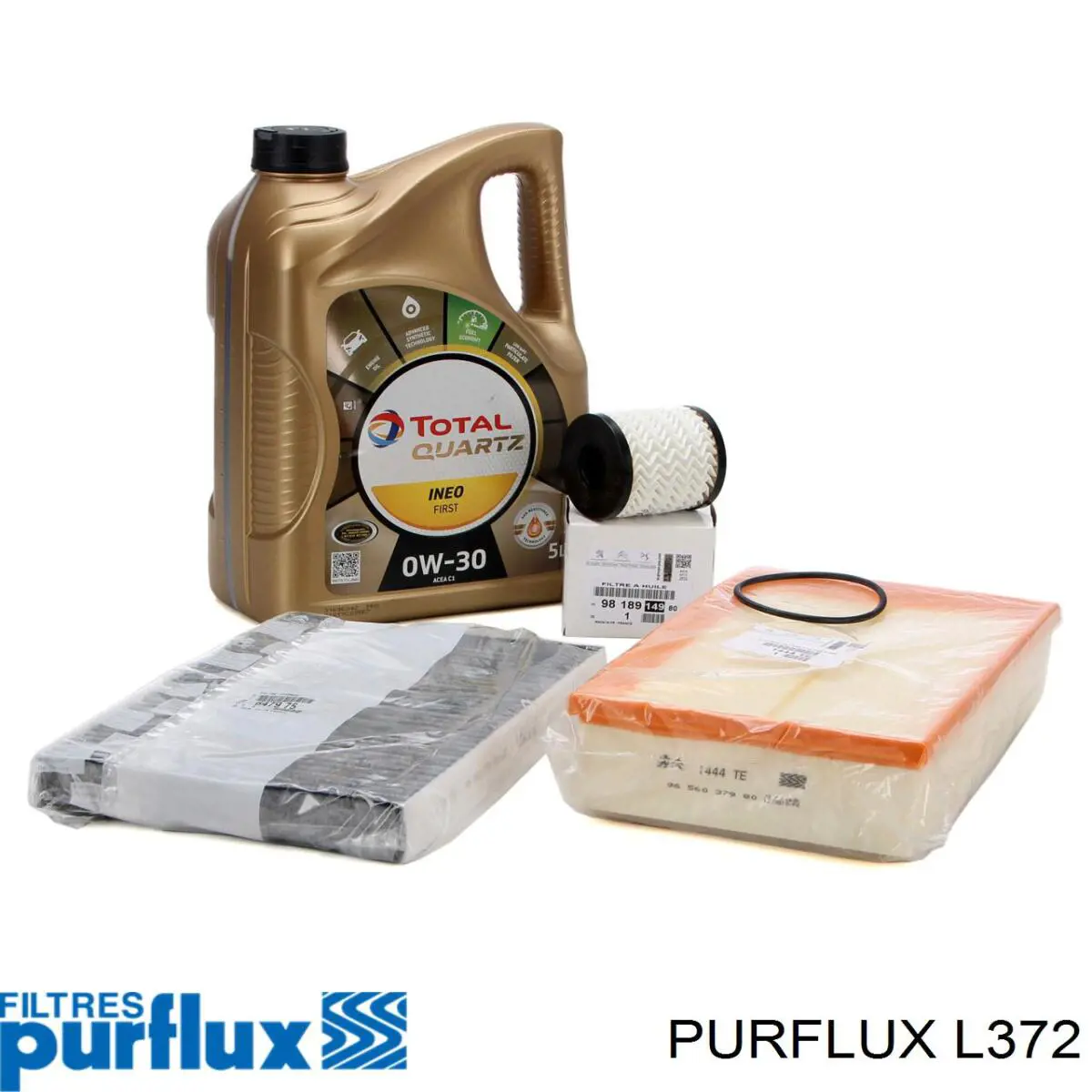 L372 Purflux Масляный фильтр двигателя