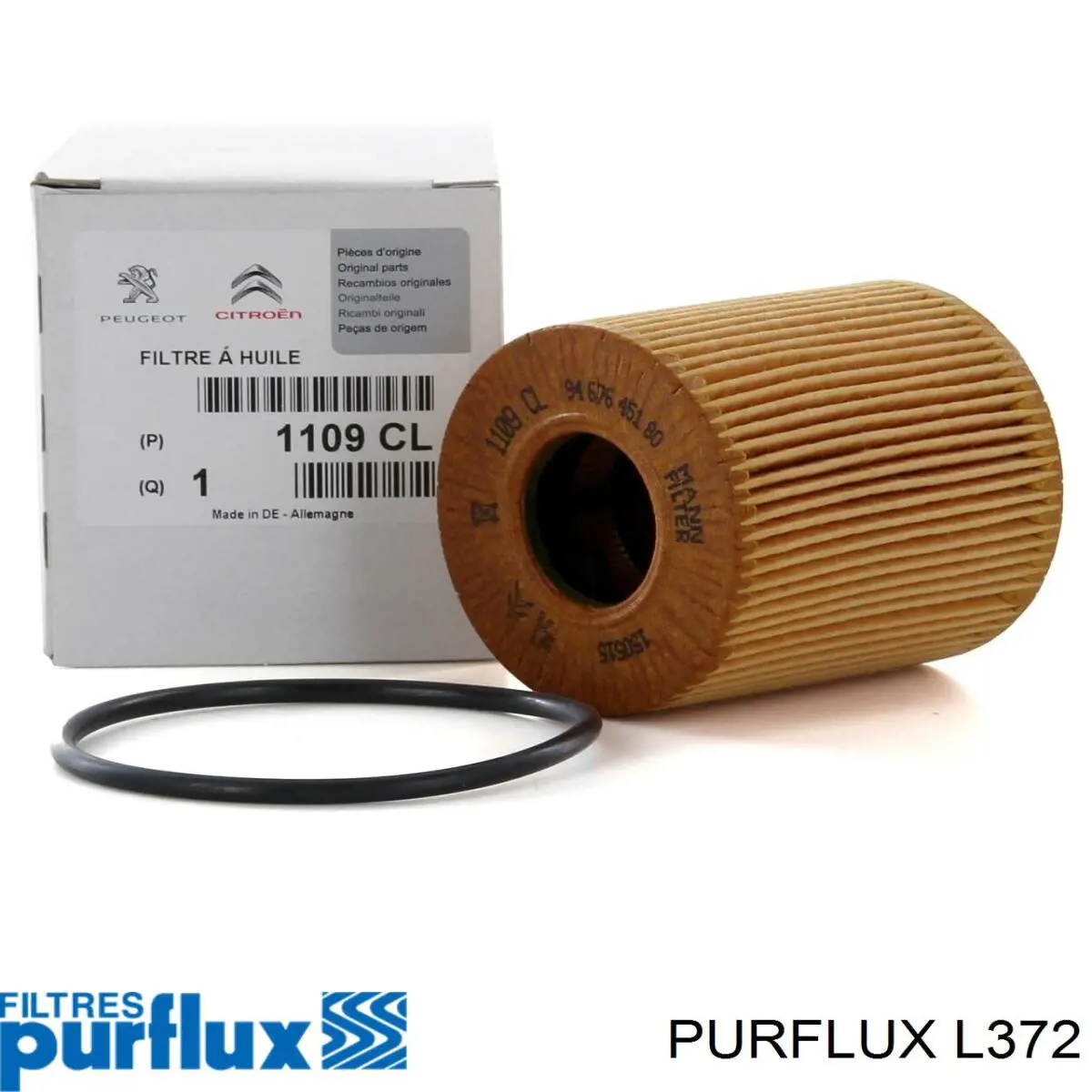 Фильтр очистки масла центробежный Purflux L372 цена, от 6.00 USD