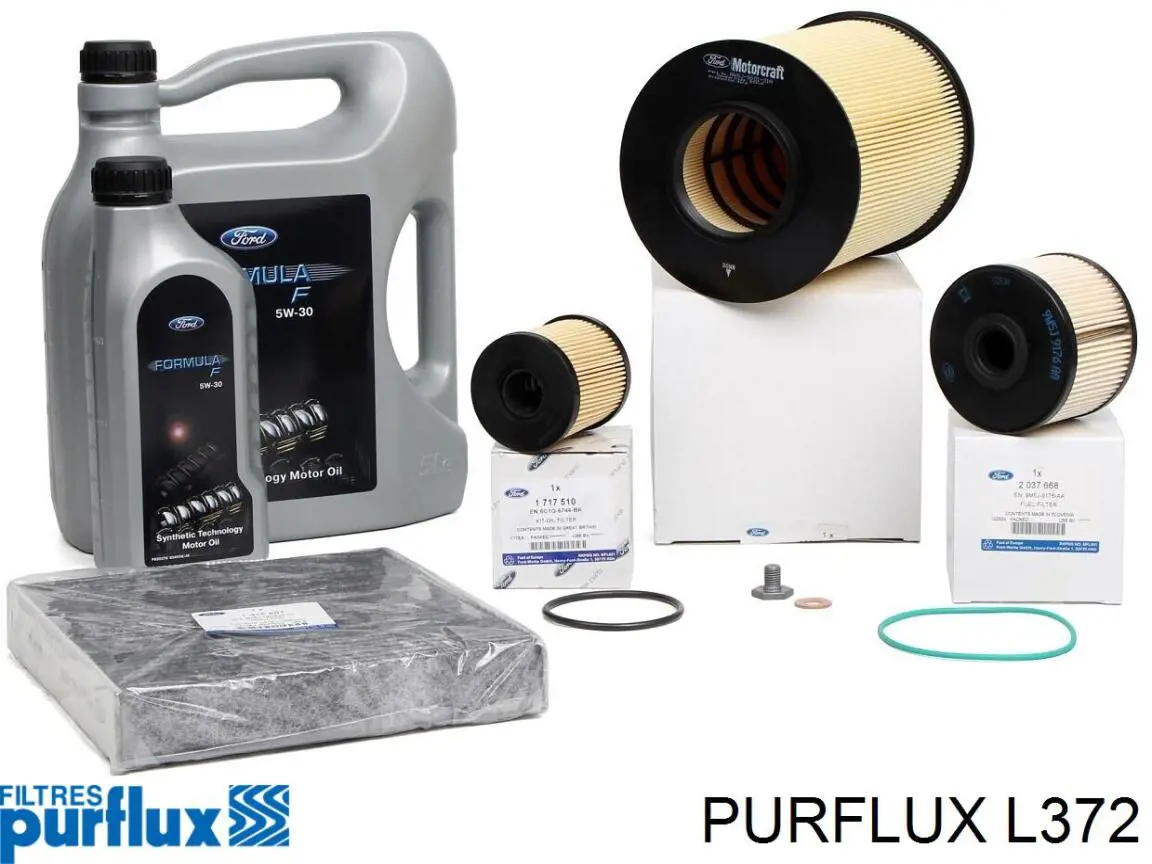 Масляный фильтр L372 Purflux