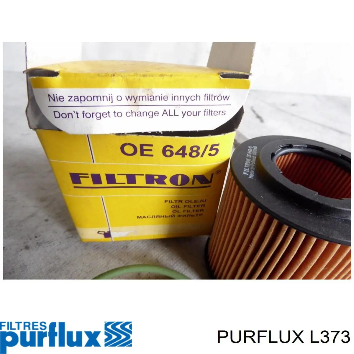 Масляный фильтр L373 Purflux