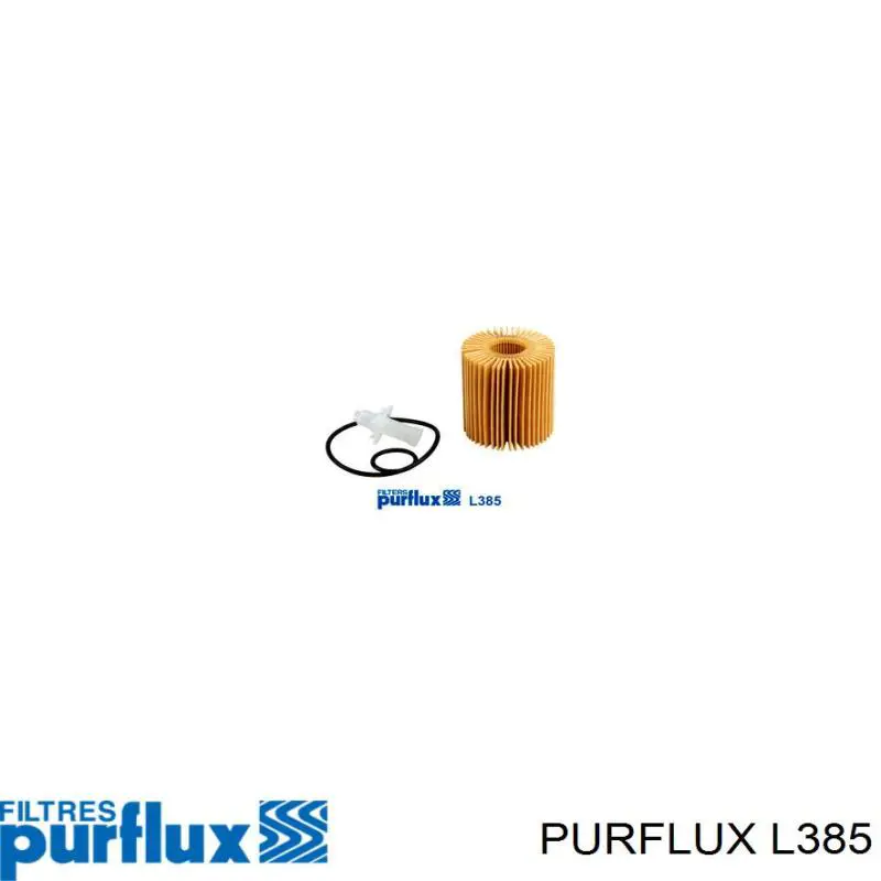 Filtro de aceite L385 Purflux