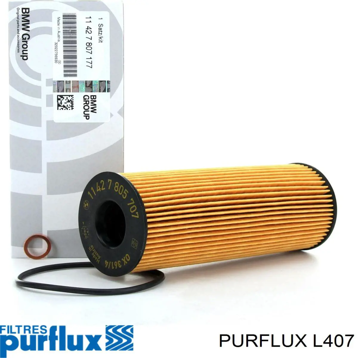 Масляный фильтр L407 Purflux