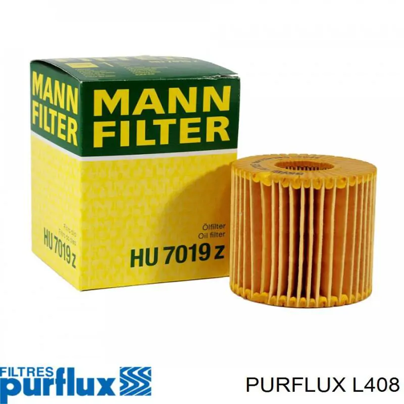 Масляный фильтр L408 Purflux