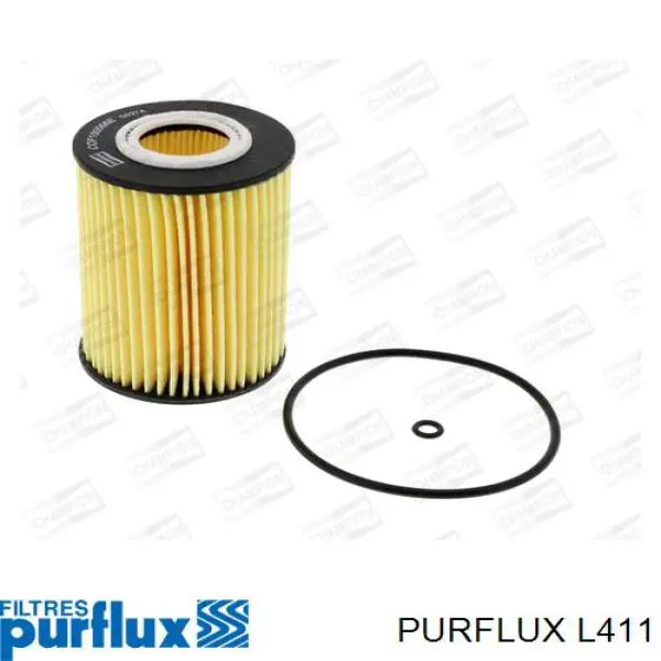 L411 Purflux Масляный фильтр двигателя