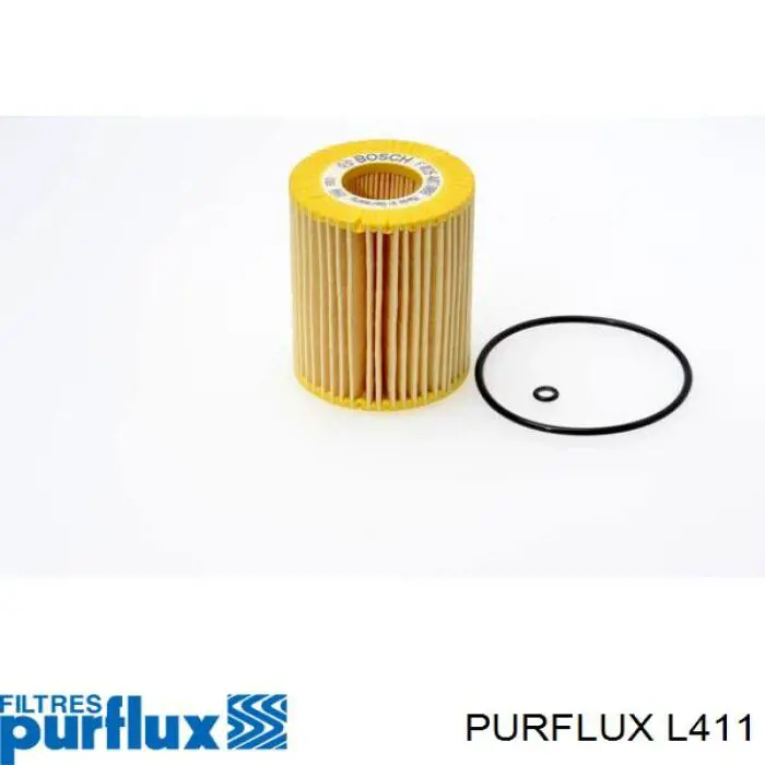Filtro de aceite L411 Purflux