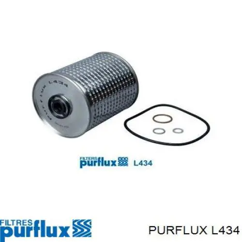 Масляный фильтр L434 Purflux