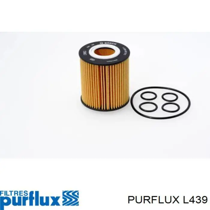 L439 Purflux Масляный фильтр двигателя