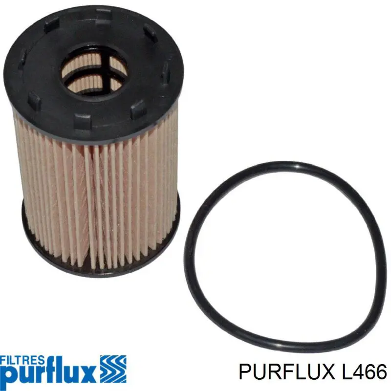 L466 Purflux filtro de óleo