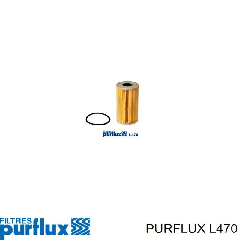 Filtro de aceite L470 Purflux