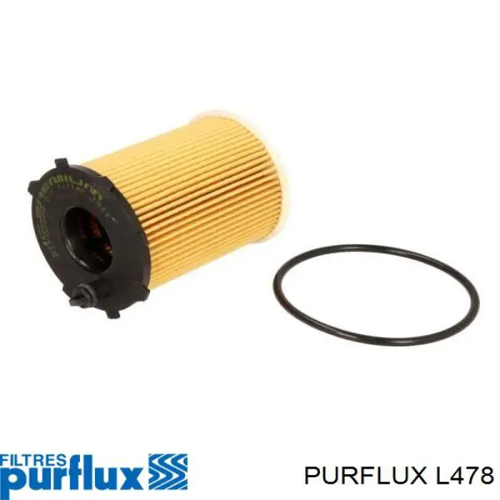 L478 Purflux Масляный фильтр двигателя