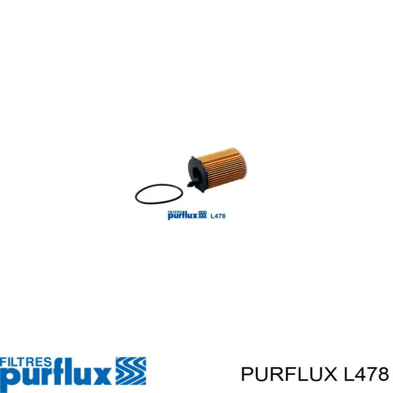 L478 Purflux масляный фильтр