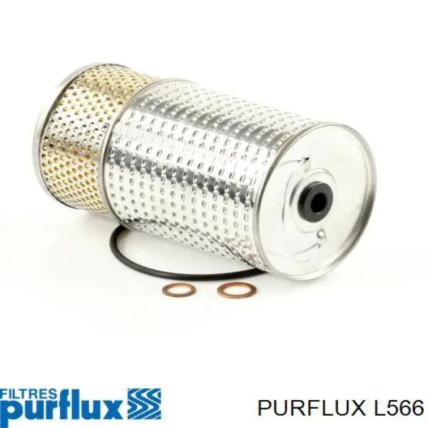 L566 Purflux Масляный фильтр двигателя