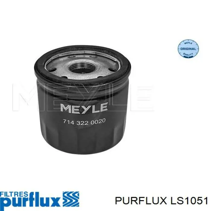 Масляный фильтр LS1051 Purflux