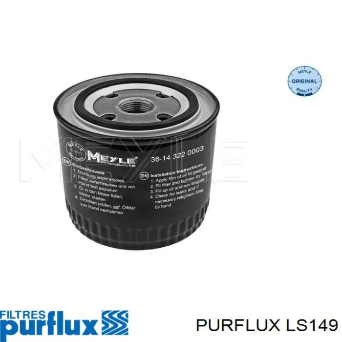 Масляный фильтр LS149 Purflux