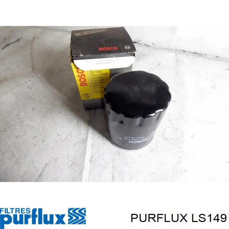 LS149 Purflux Масляный фильтр двигателя