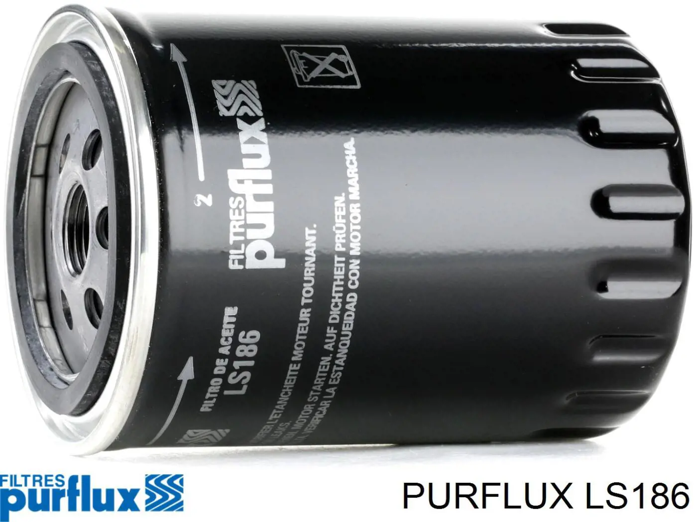 LS186 Purflux масляный фильтр
