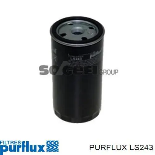 LS243 Purflux Масляный фильтр двигателя
