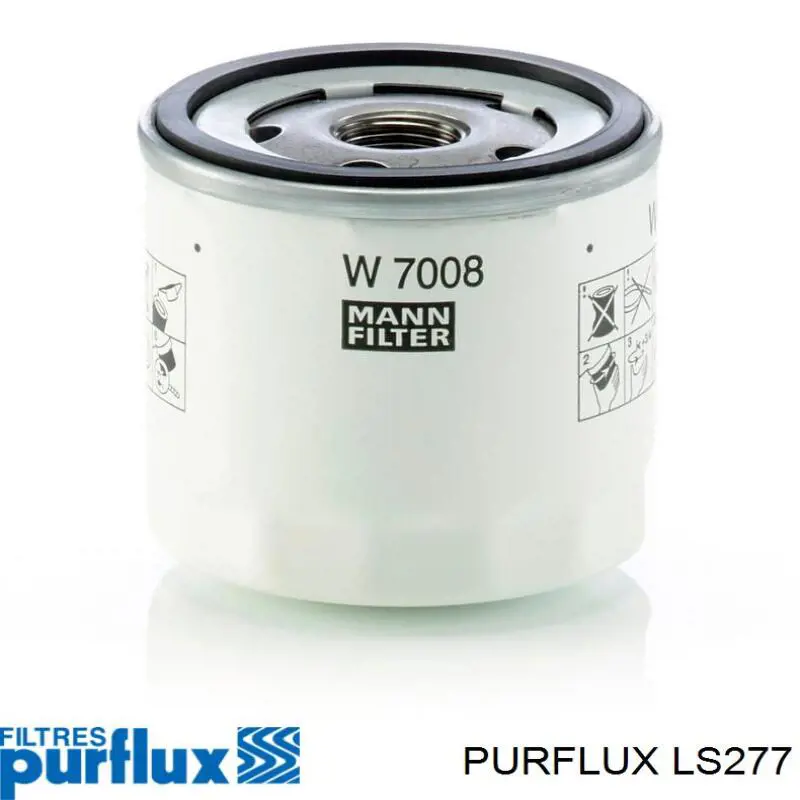 Фильтр очистки масла центробежный Purflux LS277 цена, от 2.73 USD