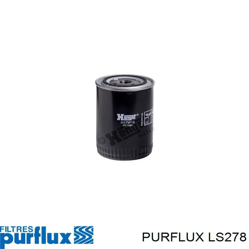 Фильтр очистки масла центробежный Purflux LS278 цена, от 6.90 USD