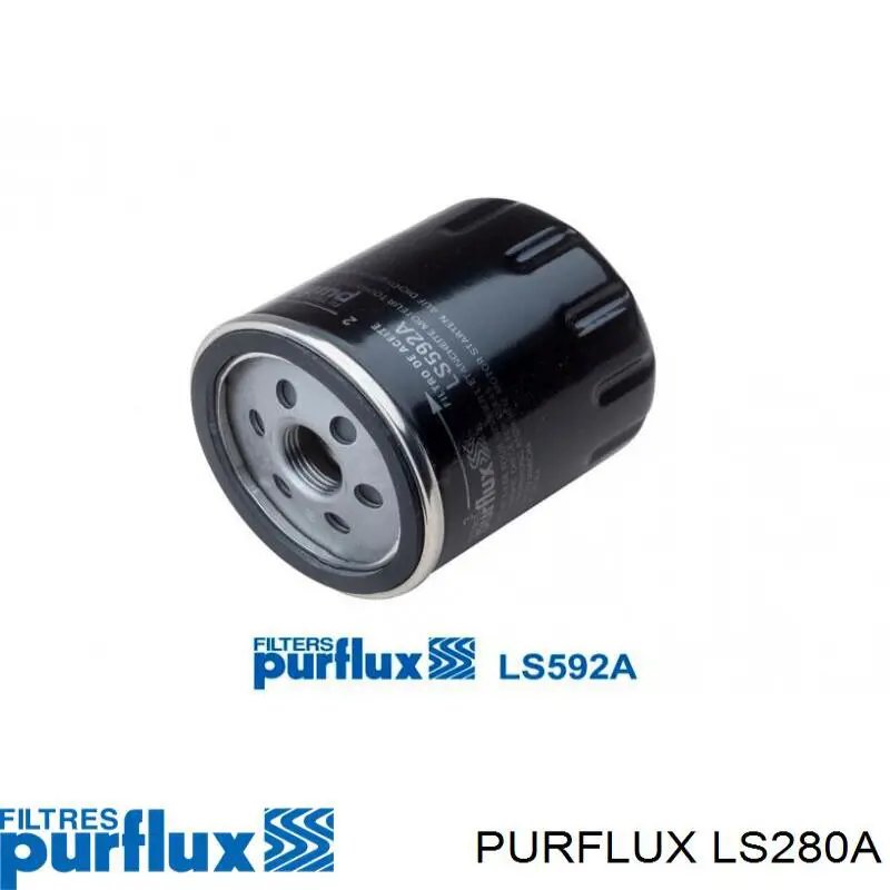 Масляный фильтр LS280A Purflux