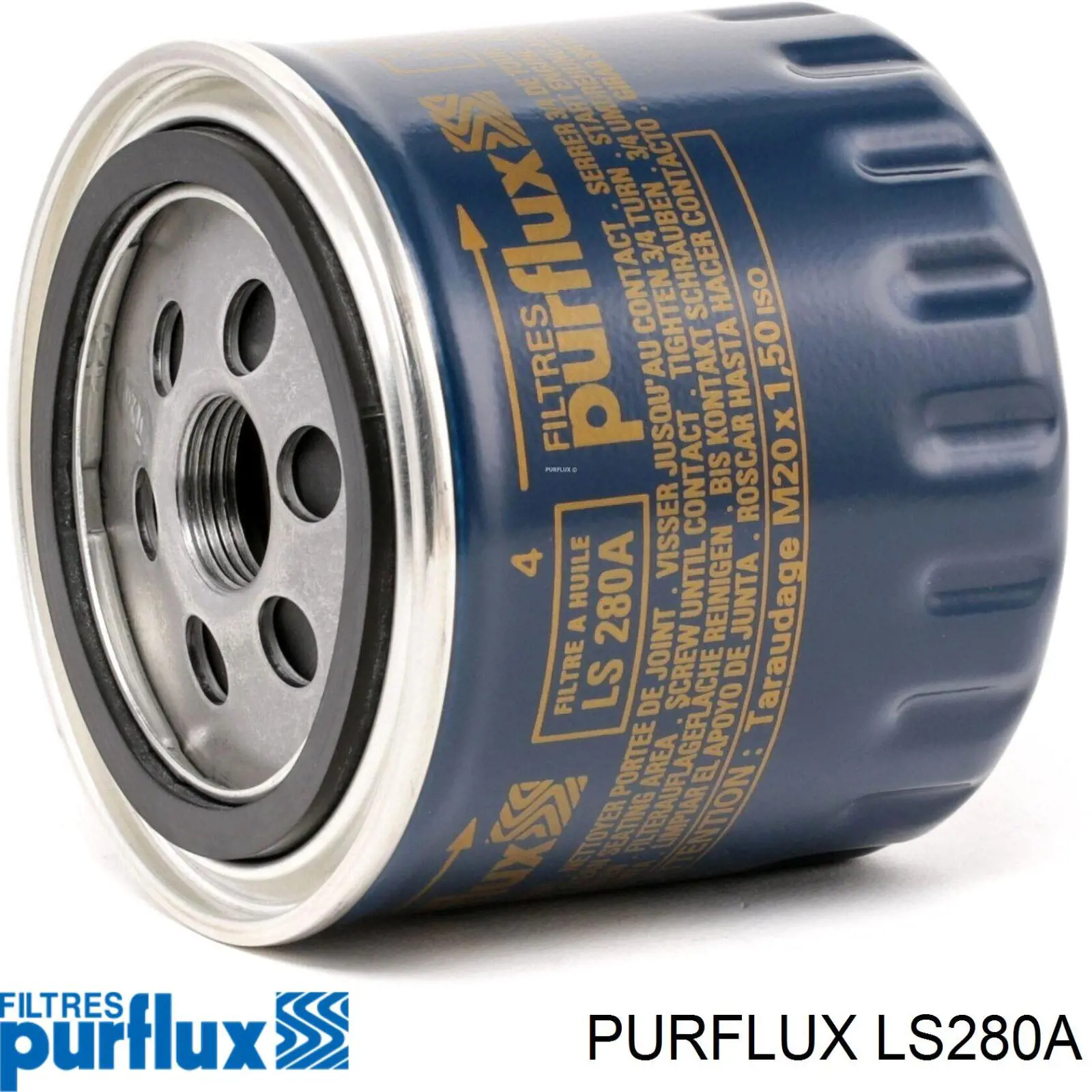 Filtro de aceite LS280A Purflux