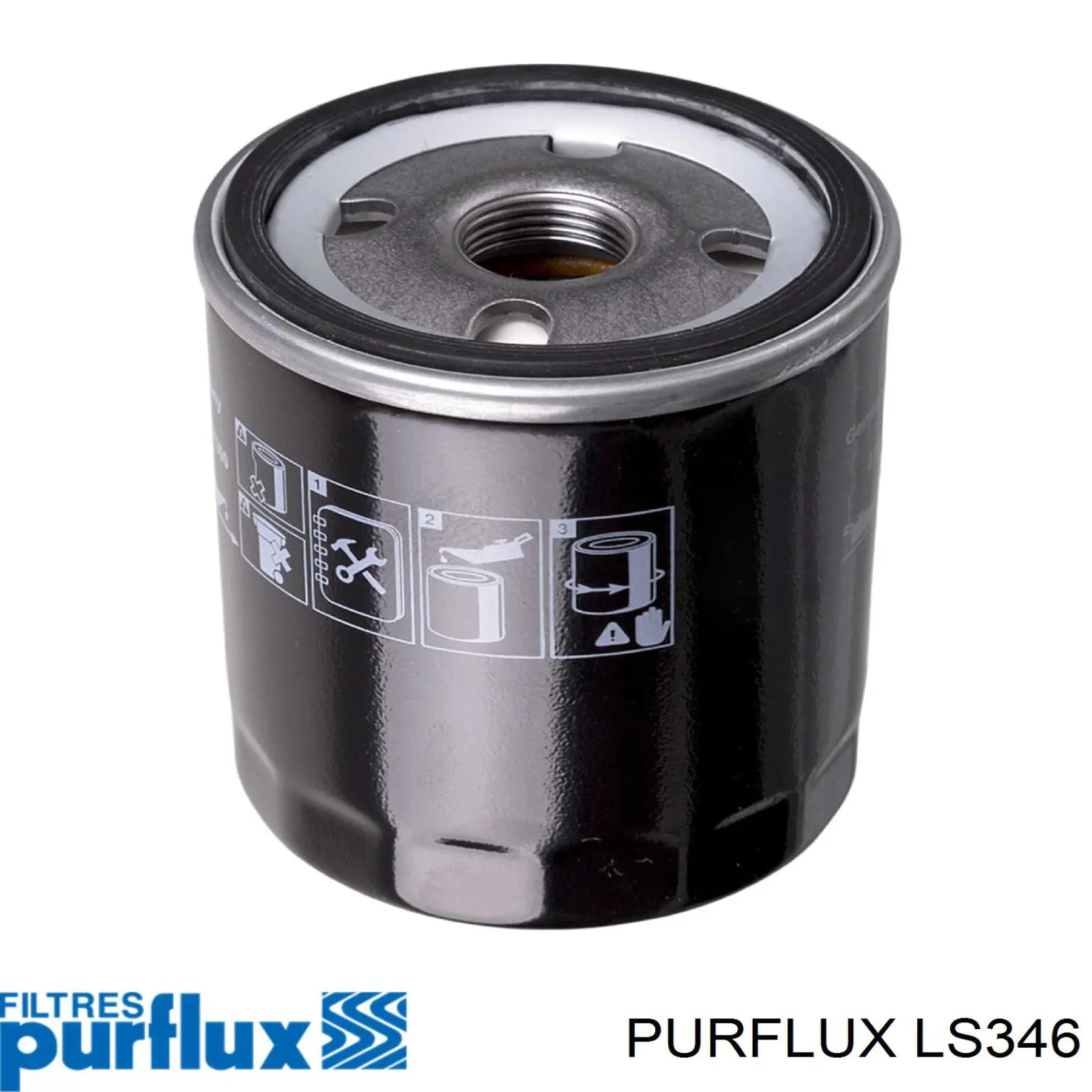 Фильтр очистки масла центробежный Purflux LS346 цена, от 5.58 USD