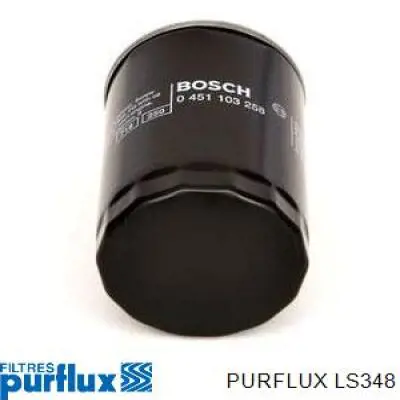 LS348 Purflux Масляный фильтр двигателя