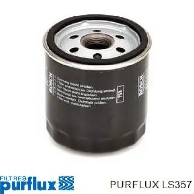 Фильтр очистки масла центробежный Purflux LS357 цена, от 4.84 USD